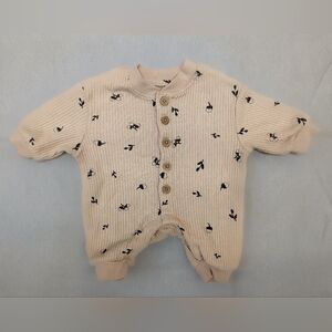 Grayson Mini Acorn Waffle Newborn Onesie